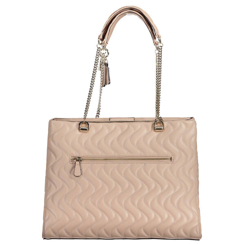 Guess Jeans Pink Polyethylene Handbag GU-22364