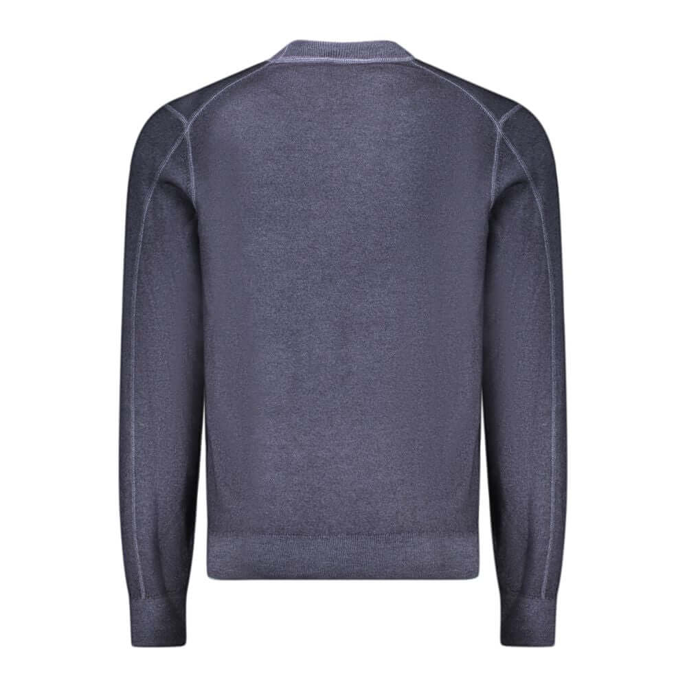 Hugo Boss Blue Wool Sweater