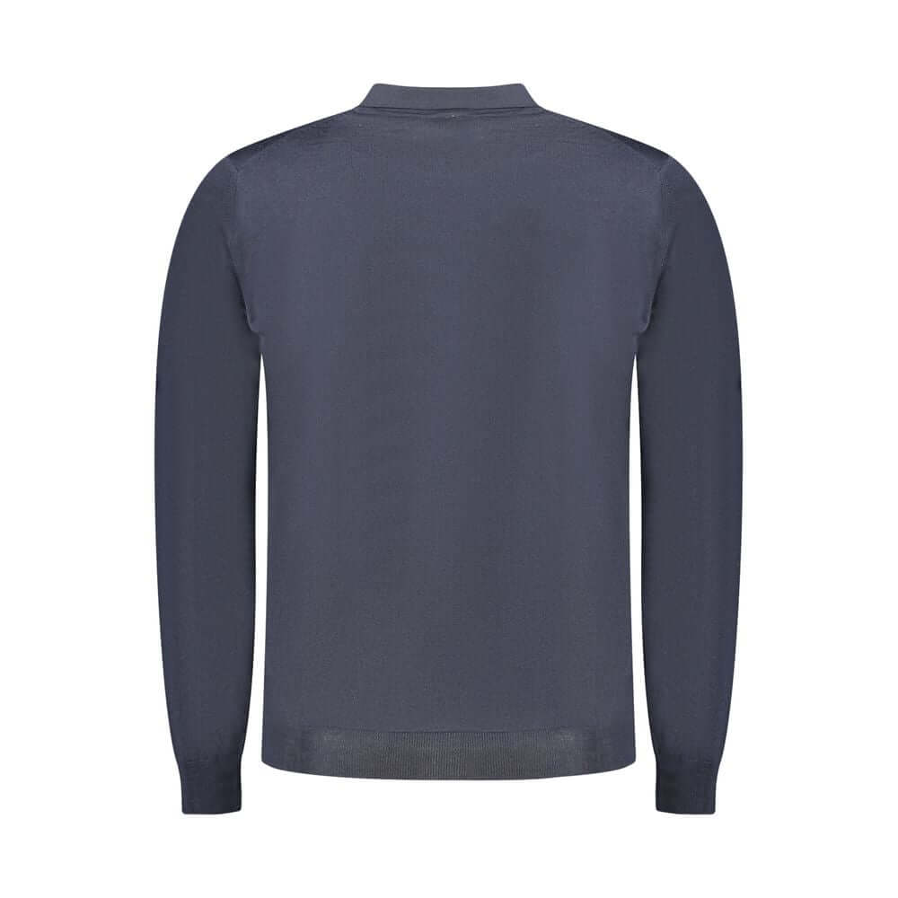 K-WAY Blue Wool Sweater