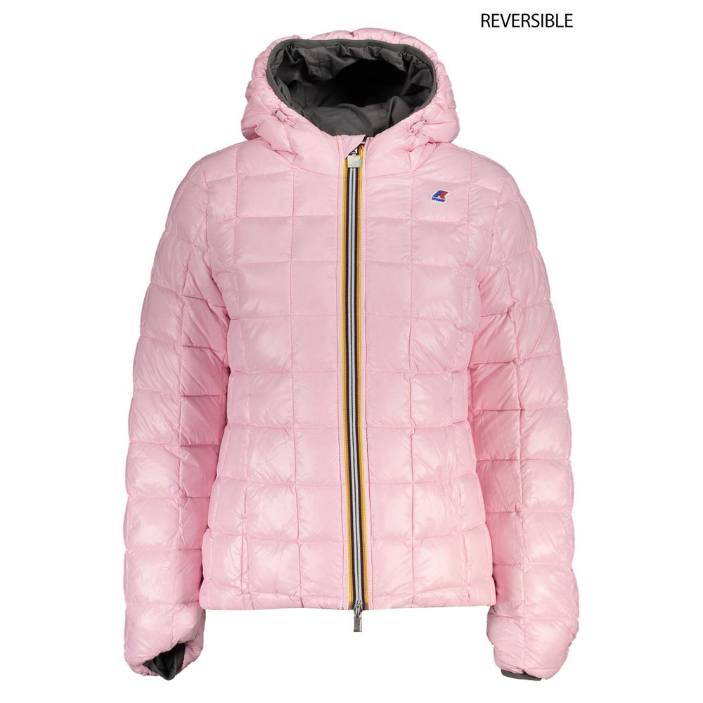 K-WAY Gray Polyamide Jackets & Coat