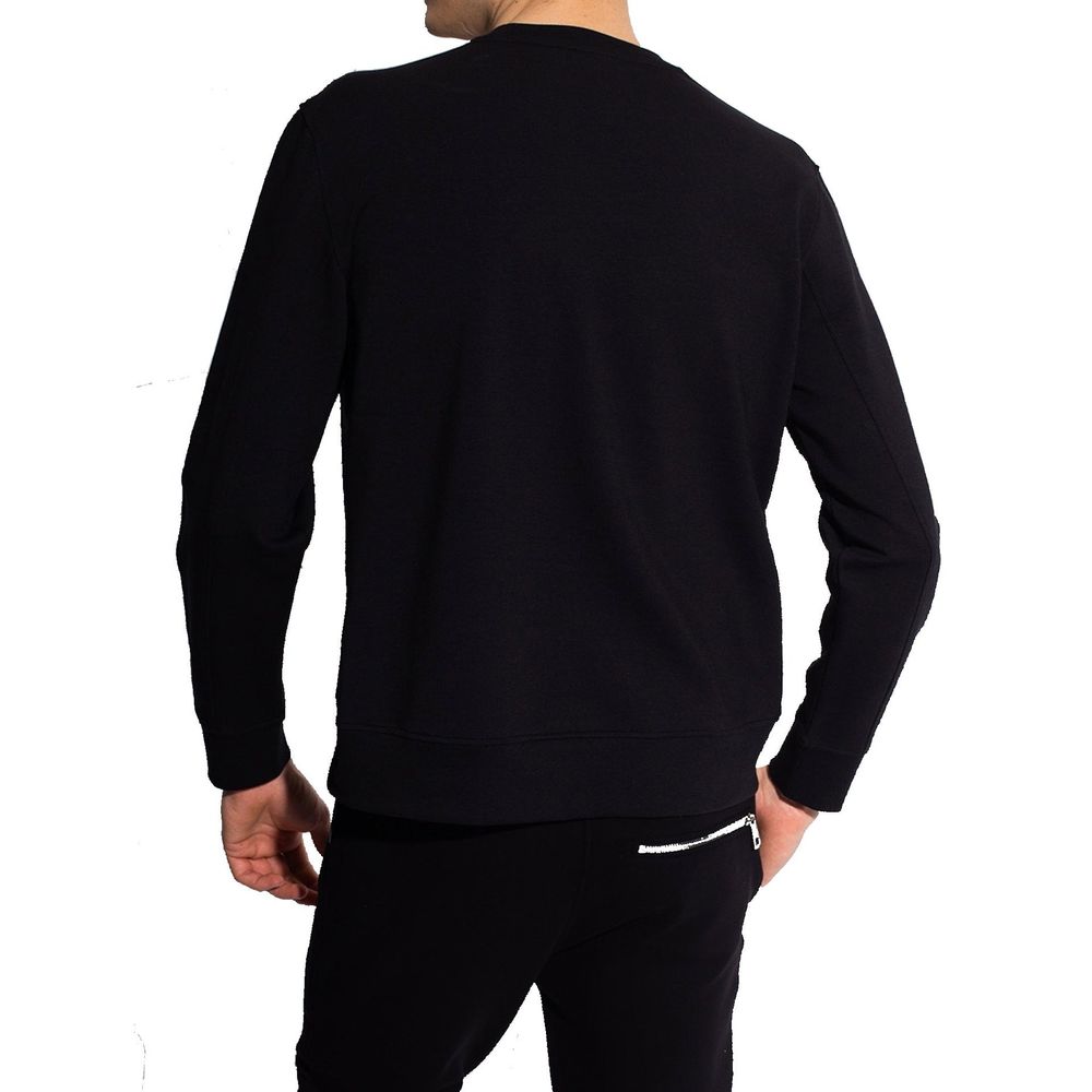 Neil Barrett Black Cotton Sweatshirt