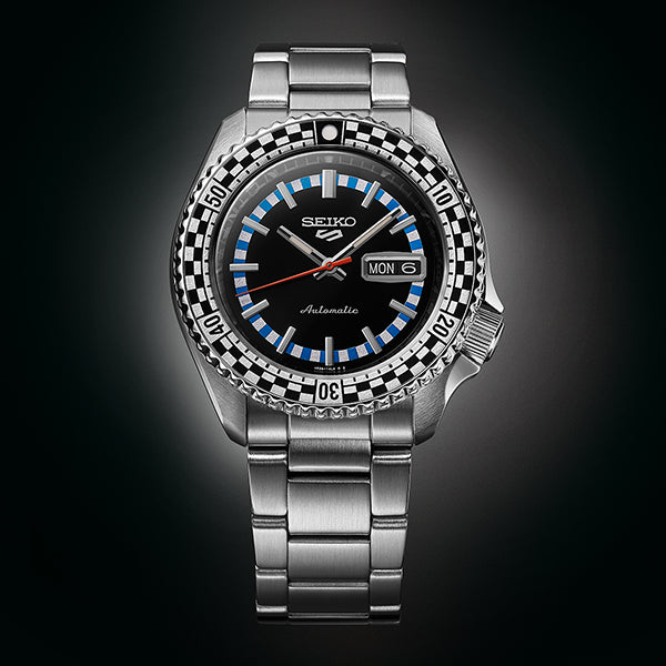 SEIKO 5 Mod. CHECKER FLAG AUTOMATIC LIMITED EDITION SRPK67K1