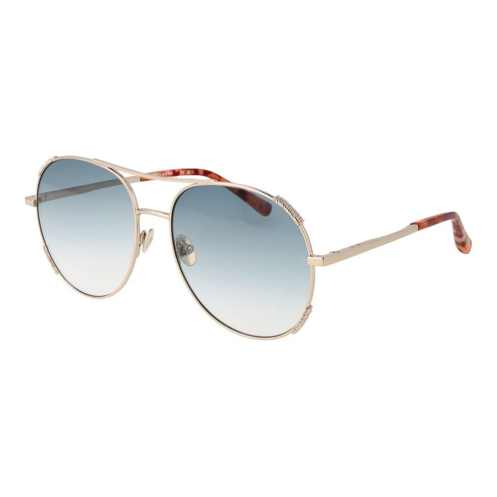 Scotch & Soda Gold Women Sunglasses 1728,67345776800,Gold,New with tags,Scotch & Soda,Sunglasses,Sunglasses for Women - Sunglasses,Women Scotch & Soda SC-1037846