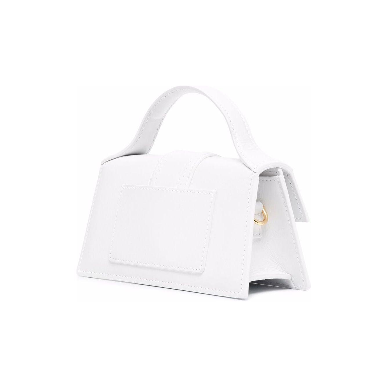 JACQUEMUS Le Bambino Long shoulder bag White