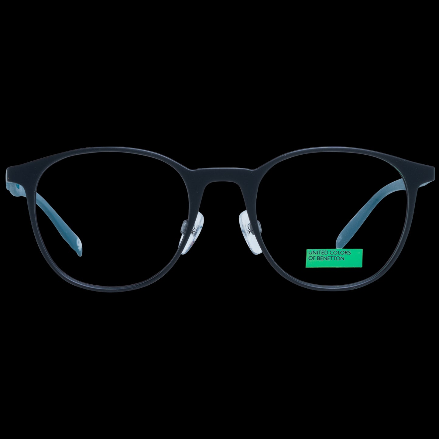 Gent's eyeglasses BENETTON MOD. BEO1010 51001, black round frame