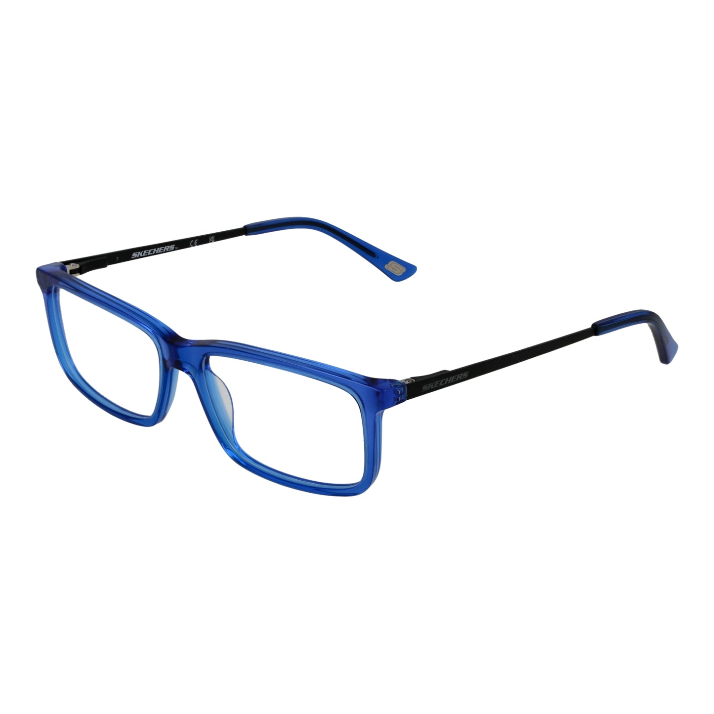 SKECHERS MOD. SE3360 52090 men's blue eyeglass frames with black arms, stylish glasses for gents.