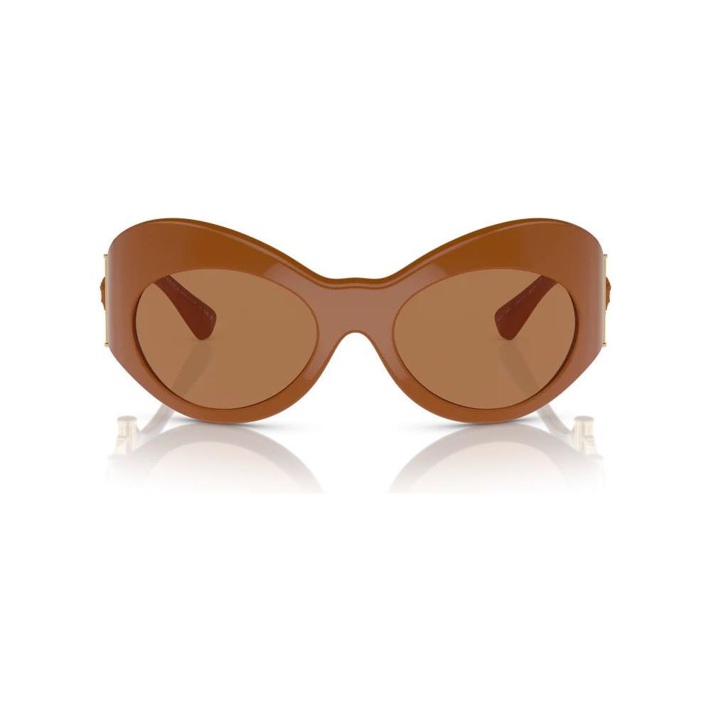 Versace Brown Acetate Sunglasses