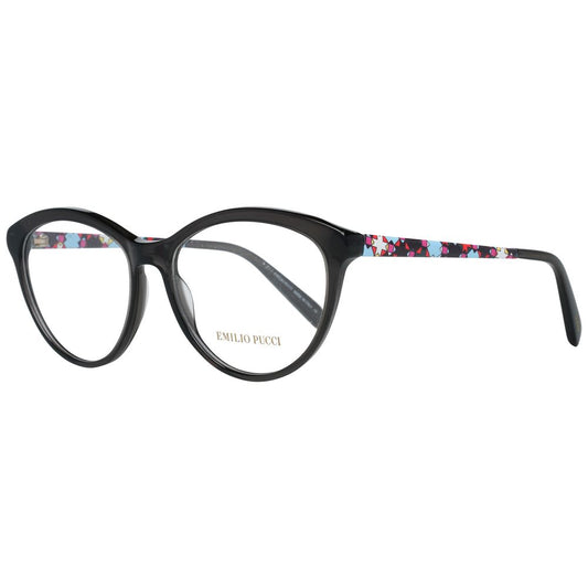 Emilio Pucci Black Metal Glasses (Frames)