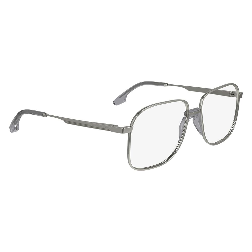 Victoria Beckham Gray Metal Glasses (Frames)