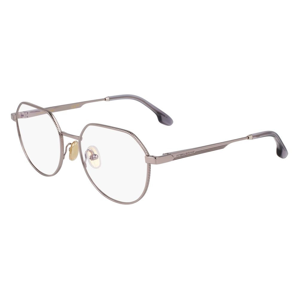 Victoria Beckham Gray Metal Glasses (Frames)