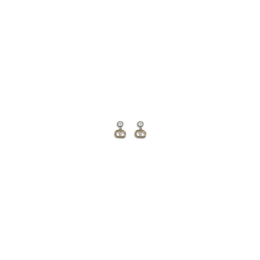 Valentino Garavani Gold Brass Earrings