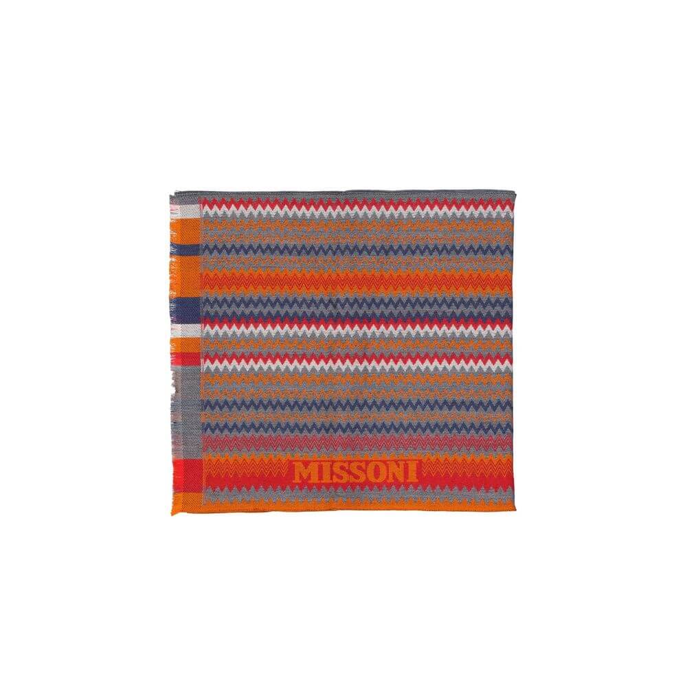 Missoni Gray Wool Scarf