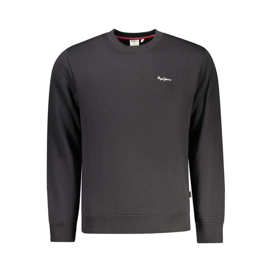 Pepe Jeans Black Polyester Men's Sweatshirt