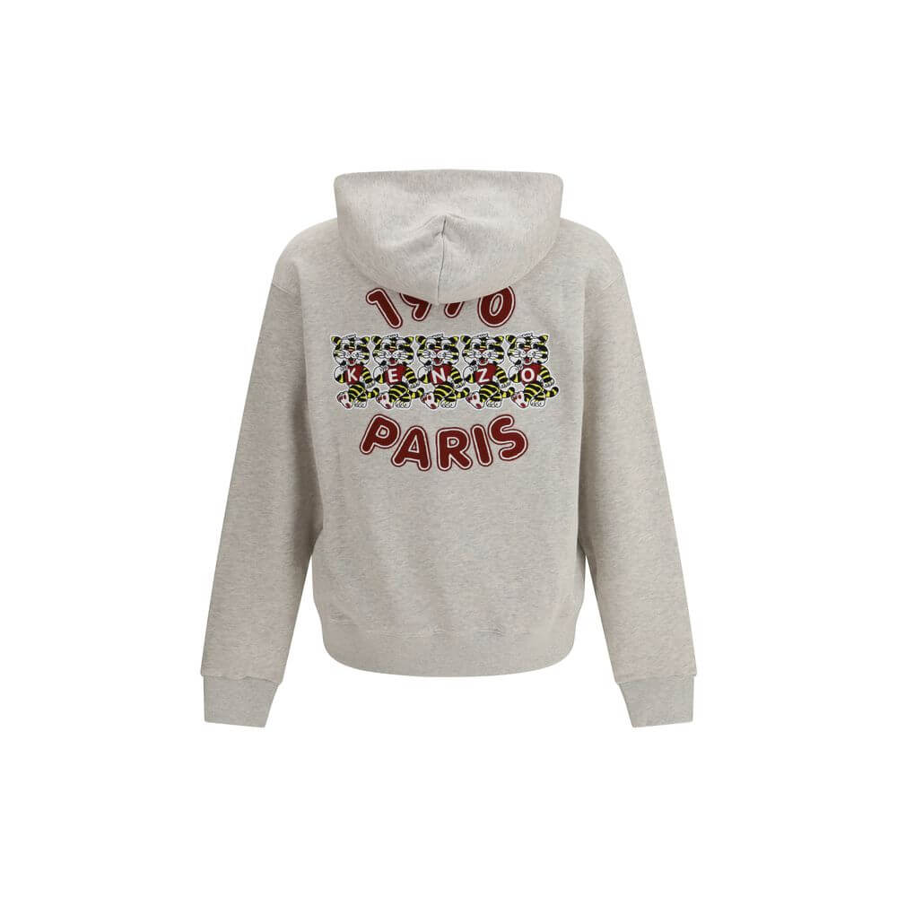 Kenzo Gray Cotton Sweatshirt