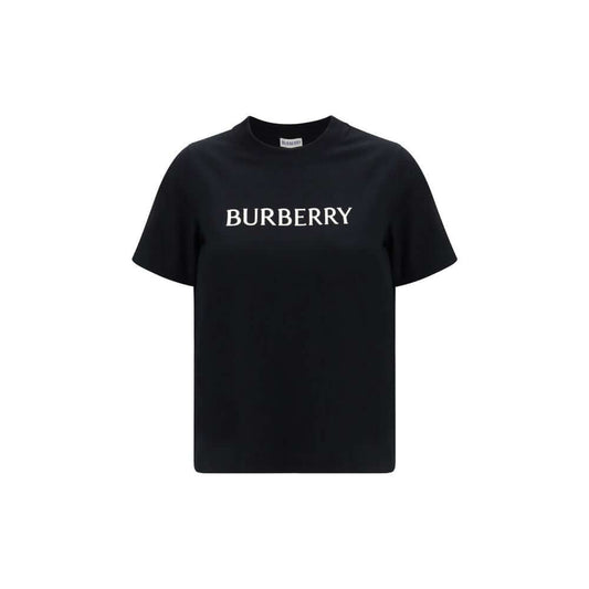 Burberry Black Cotton T-Shirt