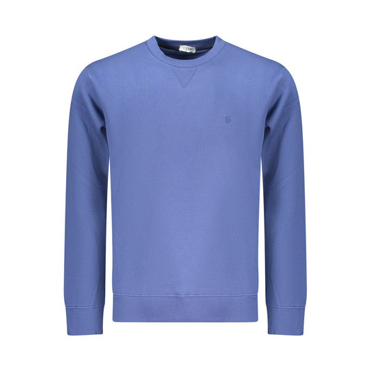 Coveri Moving Blue Cotton Men Sweatshirt 1728,3XL,67403481248,Blue,Clothing,Coveri Moving,L,M,Men,New with tags,Sweaters - Clothing,Sweatshirts - Sweaters - Clothing,XL,XXL
