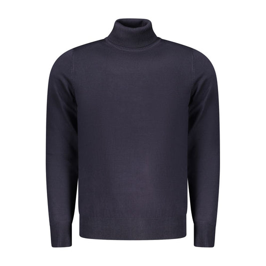 Coveri Moving Blu Viscosa Uomo Maglia 1728,67403481248,Blue,Clothing,Coveri Moving,Men,New with tags,Sweaters - Clothing,Turtlenecks - Sweaters - Clothing,XL,XXL