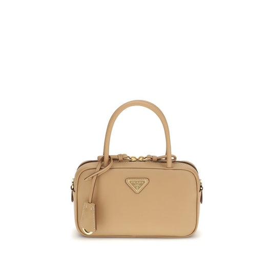 Prada Beige Calf Leather Bos Taurus Handbag 1728,72470364320,Bags,Beige,Handbags - Bags,New with tags,Prada,Women