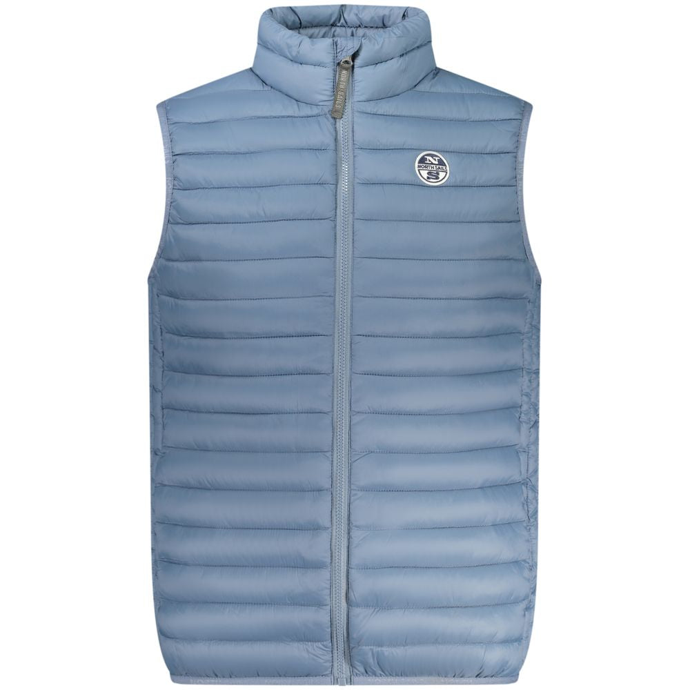 North Sails Blu Poliestere Men Jacket 1728,3XL,67403481248,Blue,Clothing,Jackets & Coats - Clothing,L,M,Men,New with tags,North Sails,S,Sleveless Jacket - Jackets & Coats - Clothing,XL,XXL