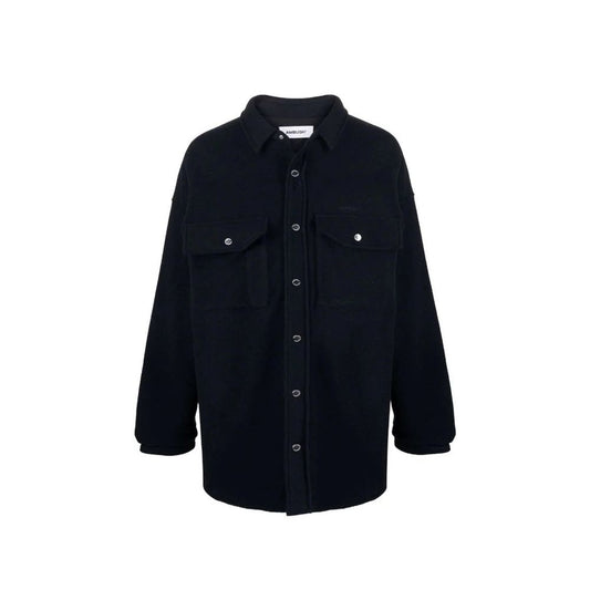 Ambush Blue Marabou Coat