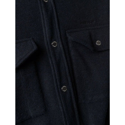 Ambush Blue Marabou Shell Jacket