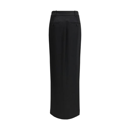 Tom Ford Black Acetate Long Skirt 1728,72470364320,Black,Clothing,IT40 | M,Long - Skirts - Clothing,New with tags,Skirts - Clothing,Tom Ford,Women