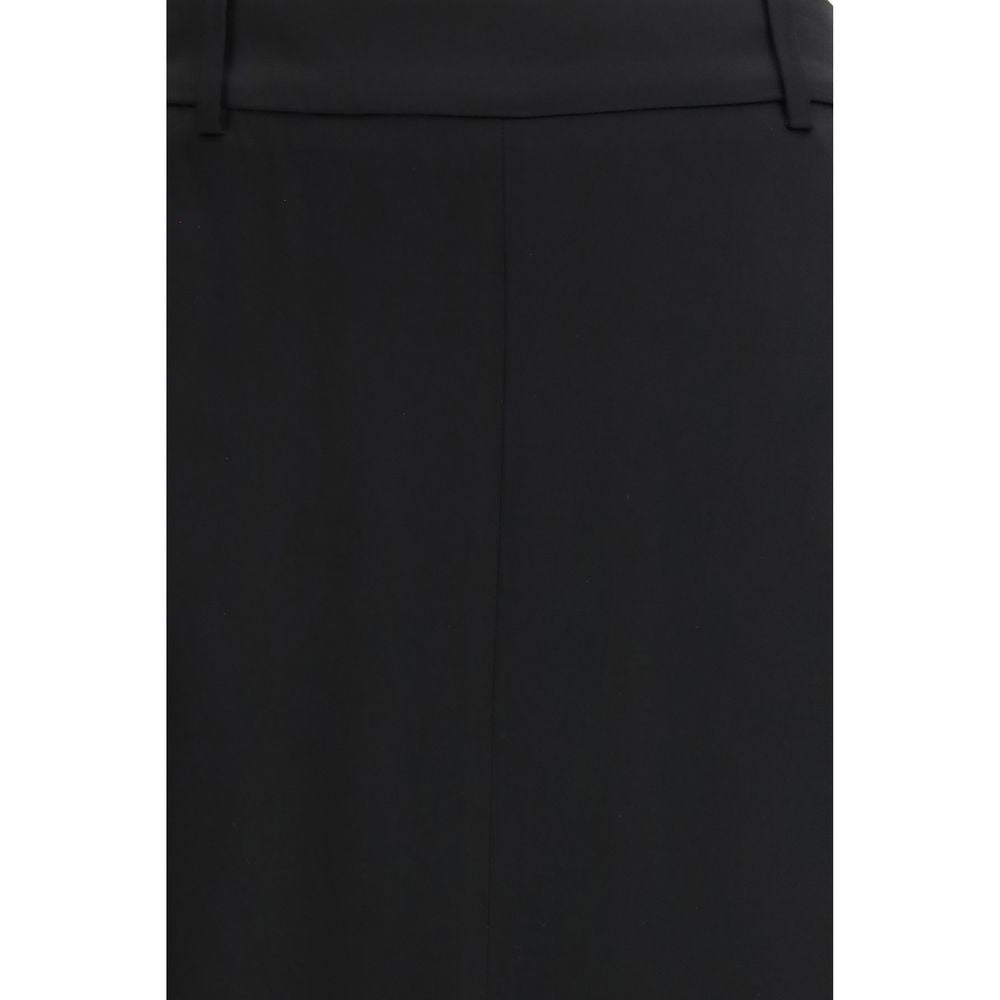 Tom Ford Black Acetate Long Skirt 1728,72470364320,Black,Clothing,IT40 | M,Long - Skirts - Clothing,New with tags,Skirts - Clothing,Tom Ford,Women