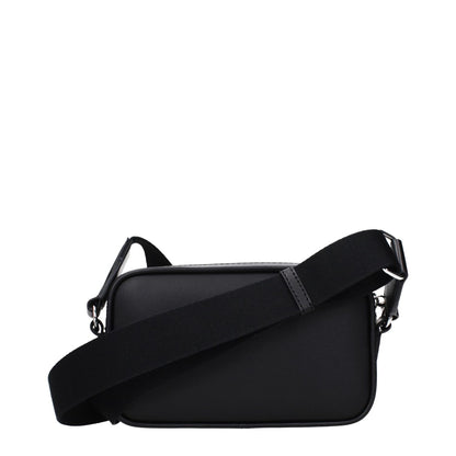 Michael Kors Black Leather Crossbody Bag