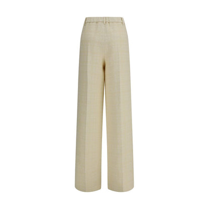 Gucci Beige Cotton Dress Pants
