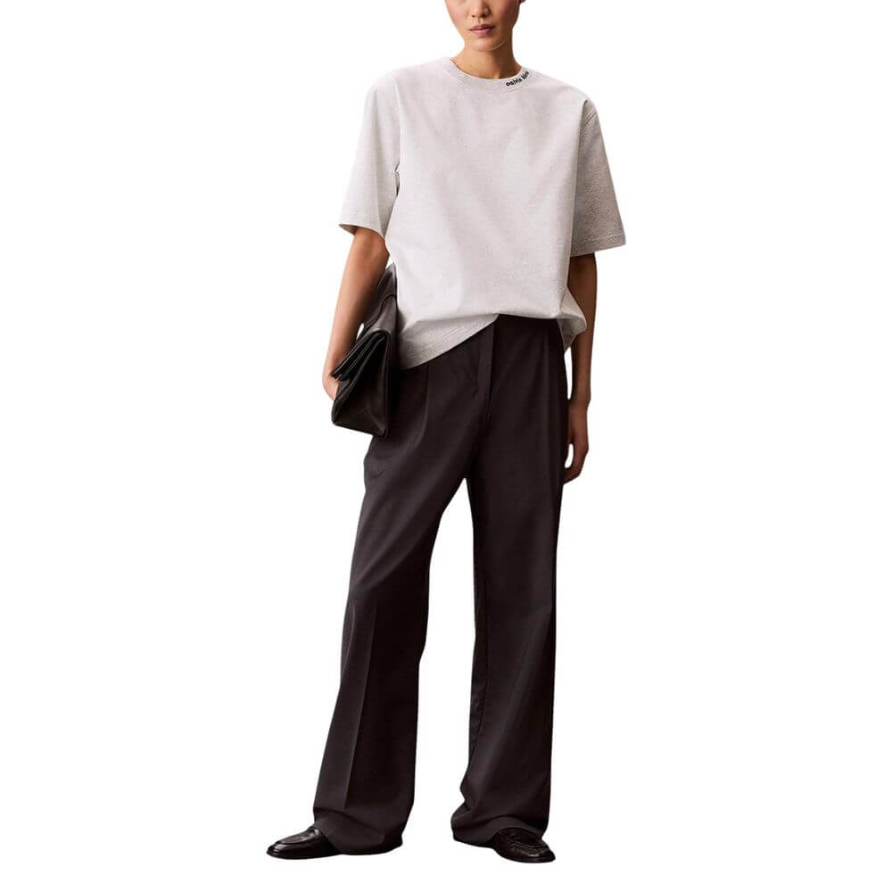 Calvin Klein Jeans Gray Cotton T-Shirt