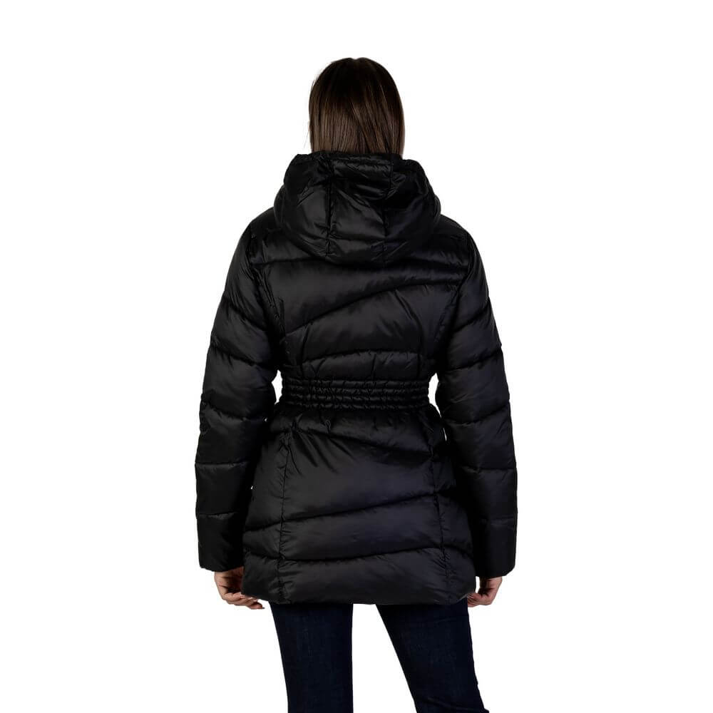 EA7 Emporio Armani Black Polyamide Bomber