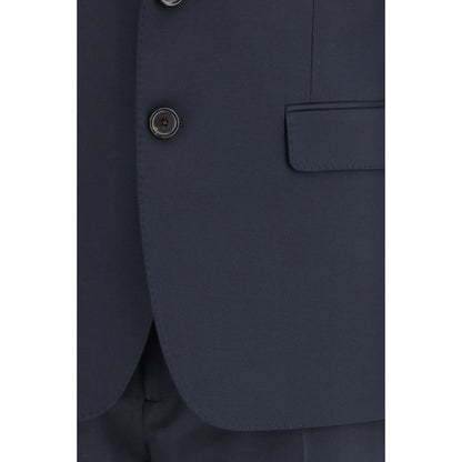 Dsquared² Blue Wool Suit