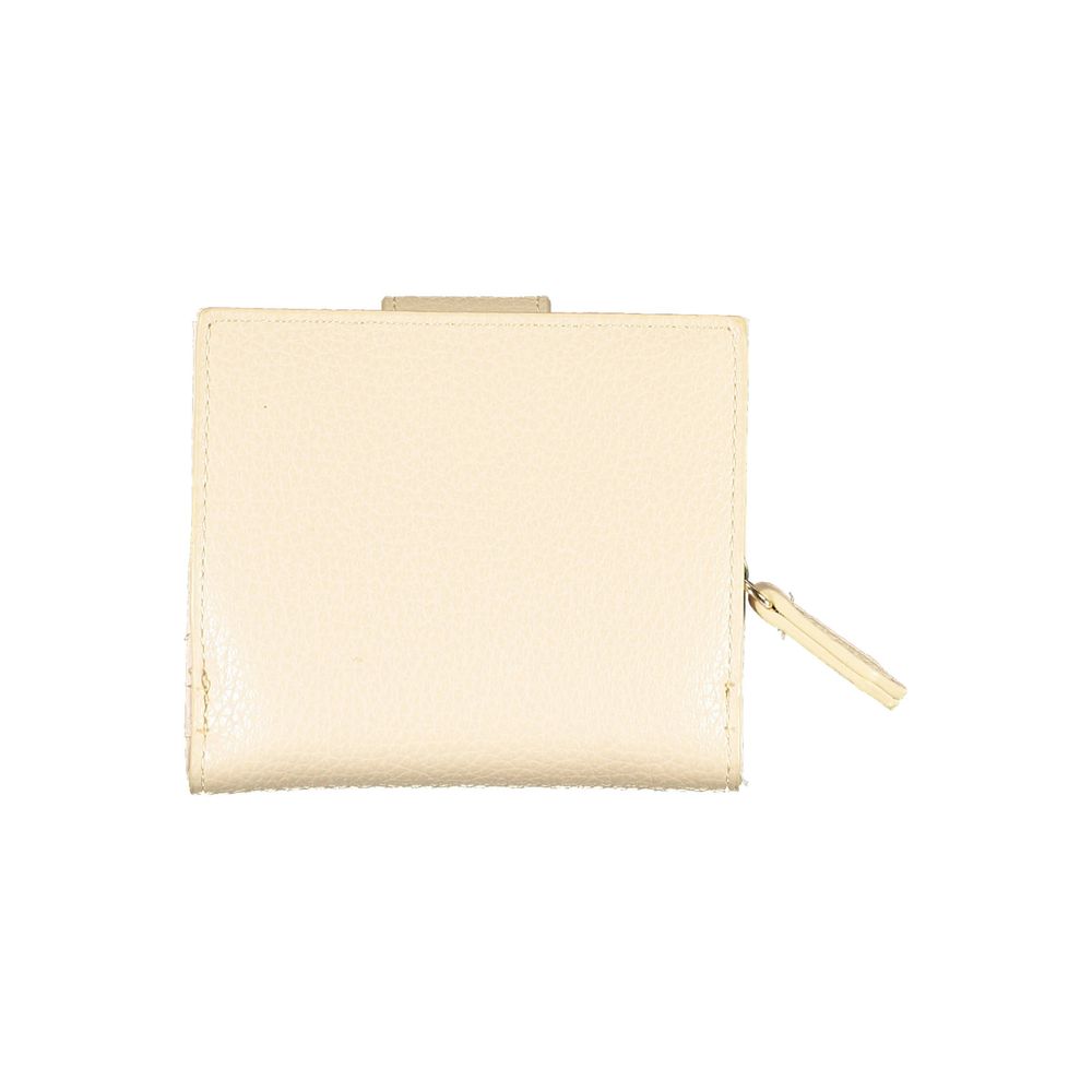 Valentino Beige Polyurethane Women's Wallet
