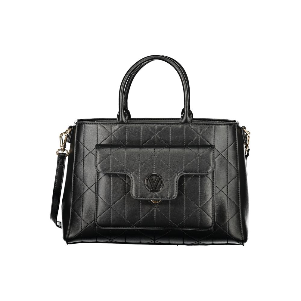 Mario Valentino Black Polyurethane Women's Bag