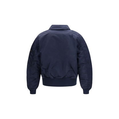 GR10K Blue Nylon Bomber