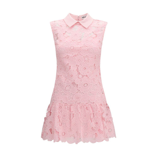 Self-Portrait Multicolor Polyester Casual Dress