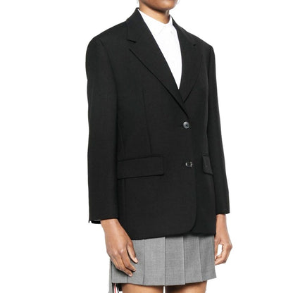 Prada Black Virgin Wool Blazer