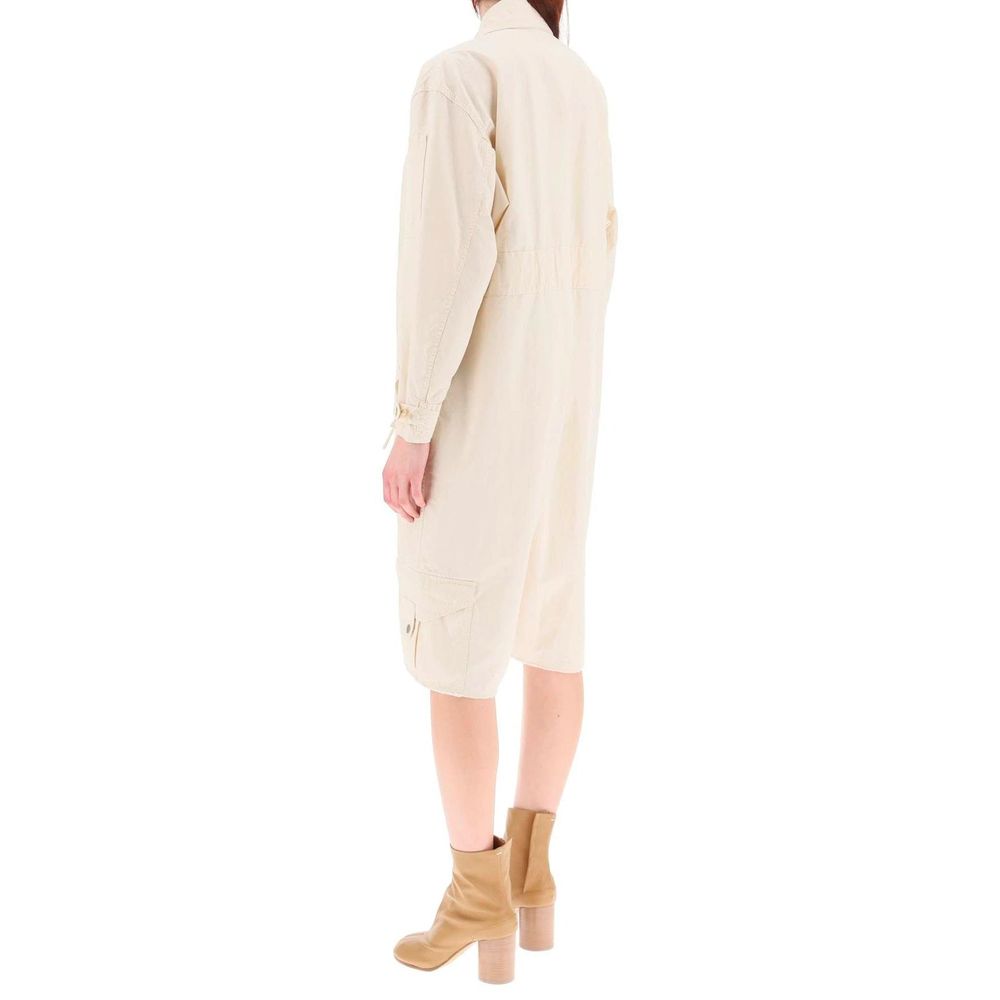 Maison Margiela White Cotton Jumpsuit