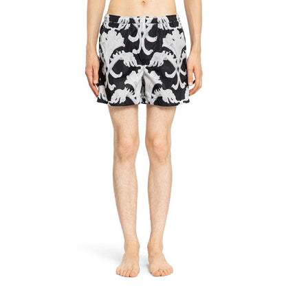 Valentino Garavani Black Polyamide Shorts