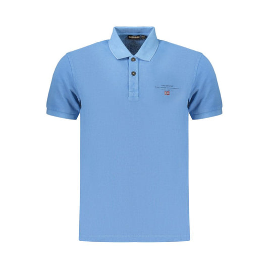 Napapijri Azzurro Cotton Men's Polo