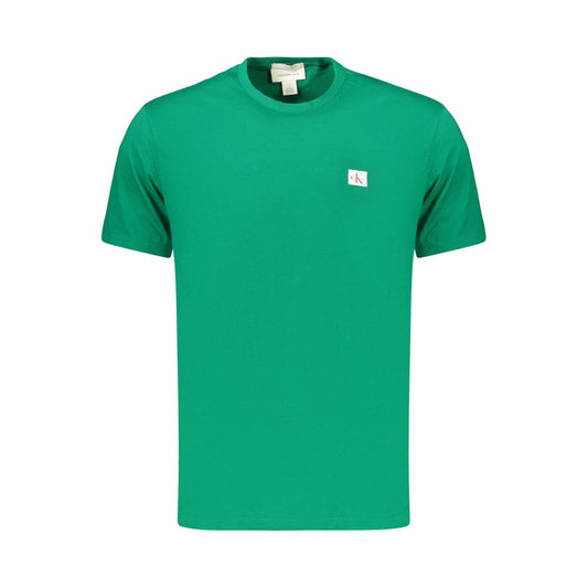 Calvin Klein Green Cotton Men's T-Shirt