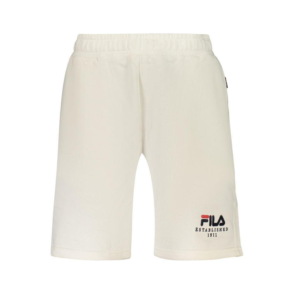 Fila White Cotton Men's Pant