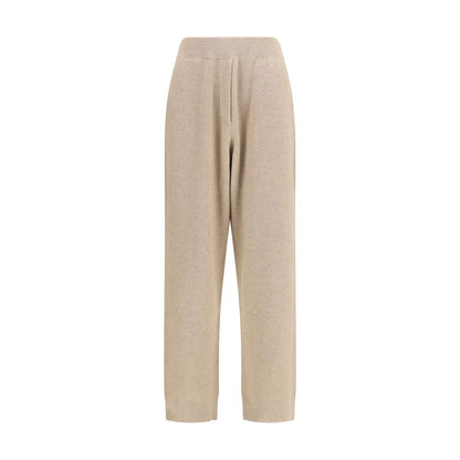 Brunello Cucinelli Beige Cashmere Casual Pants