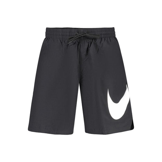 Nike Black Polyester Mens Swimwear Shorts