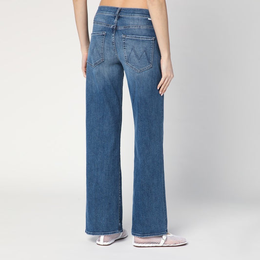 Mother The Mid Rise Maven Sneak jeans in washed blue 10788-2104DE/Q_MOTH-OVP_311