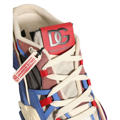 Dolce & Gabbana Multicolor Low Top Airmaster Sneakers Shoes