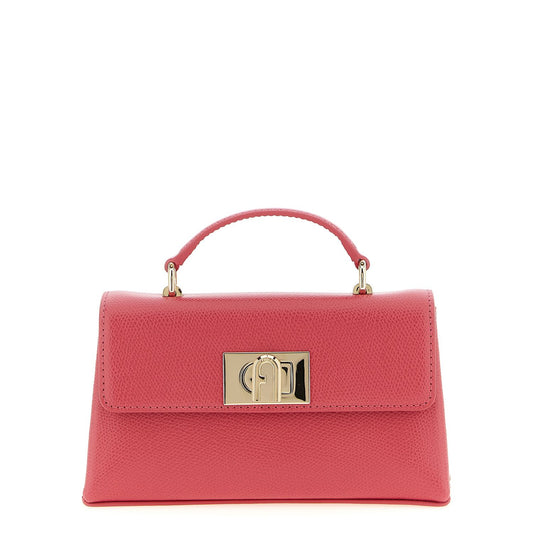 Furla Fuchsia Calfskin Crossbody Bag