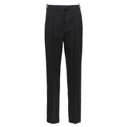 Nensi Dojaka Black Virgin Wool Pants