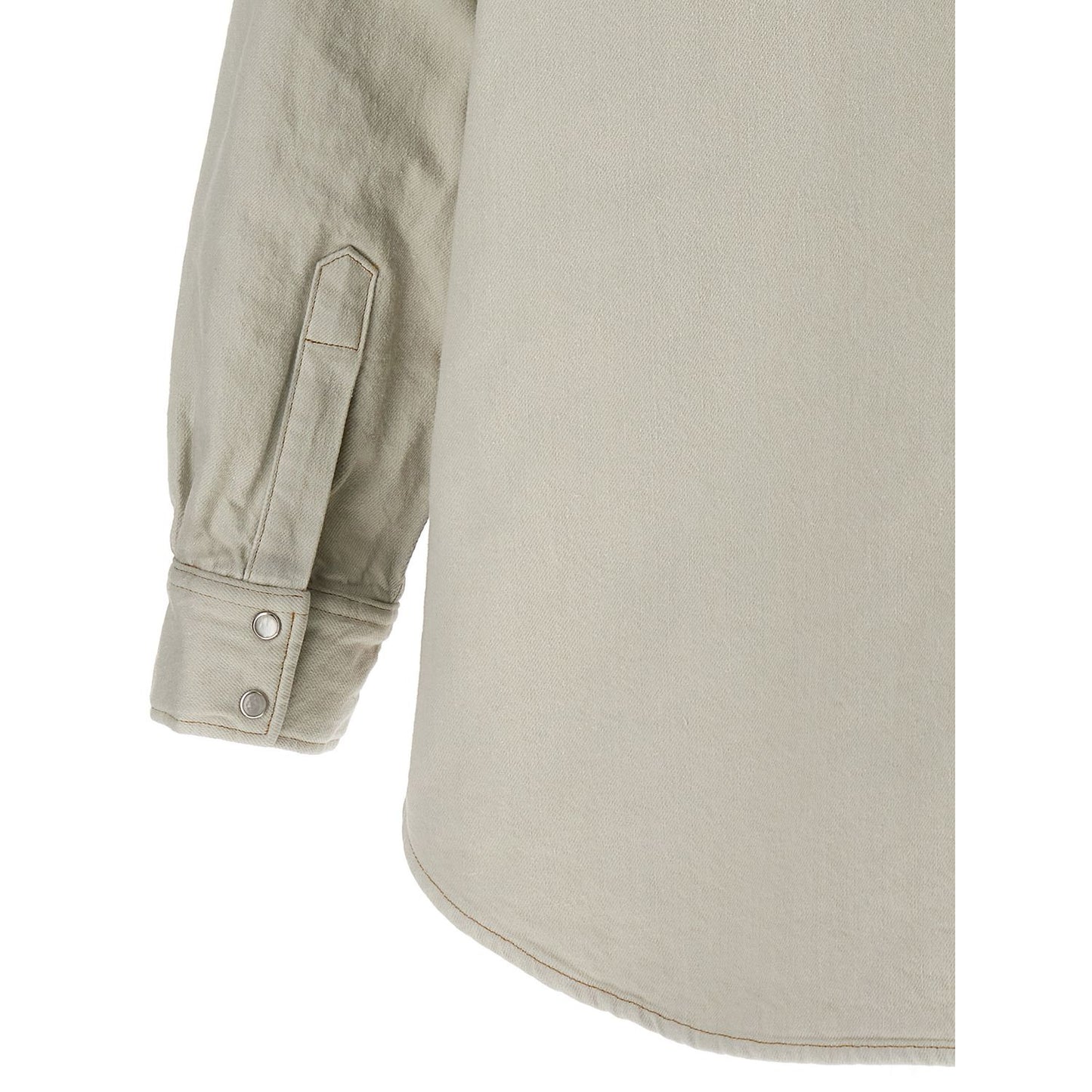 Maison Margiela White Cotton Denim Jacket