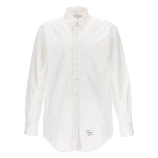 Thom Browne White Cotton Blouse